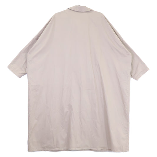 mizuiro ind Mizuiro Ind Cotton Oversized Shirt Coat