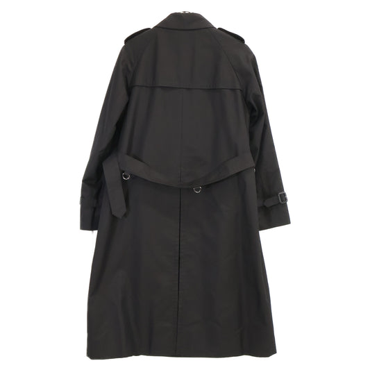 Aquascutum Aquascutum 50193510000 Black KINGSWAY Trench Coat with Liner Coat