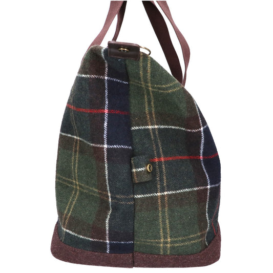 Barbour バブアー 【美品】ウール クラシックタータンチェック ボストンバッグ