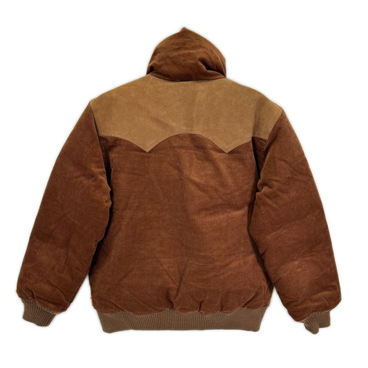 STUDIO D'ARTISAN Studio D'Artisan 4369 Brown Corduroy Down Jacket Jacket