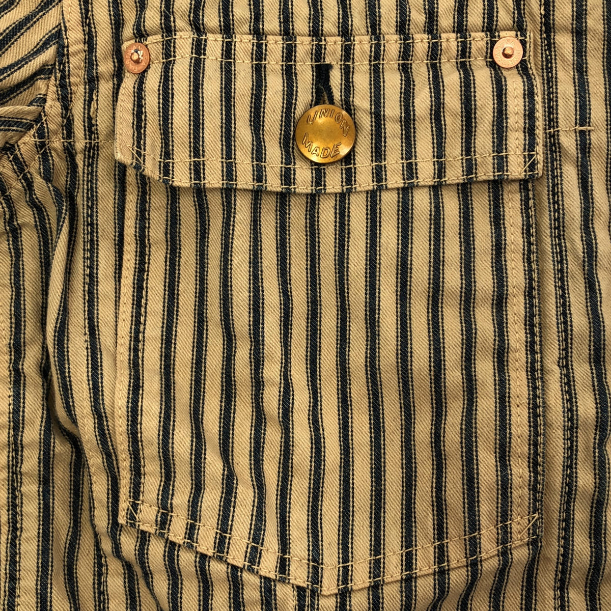 STUDIO D'ARTISAN ステュディオダルチザン 4414 ベージュ Mr,Rail Road Jacket トップス