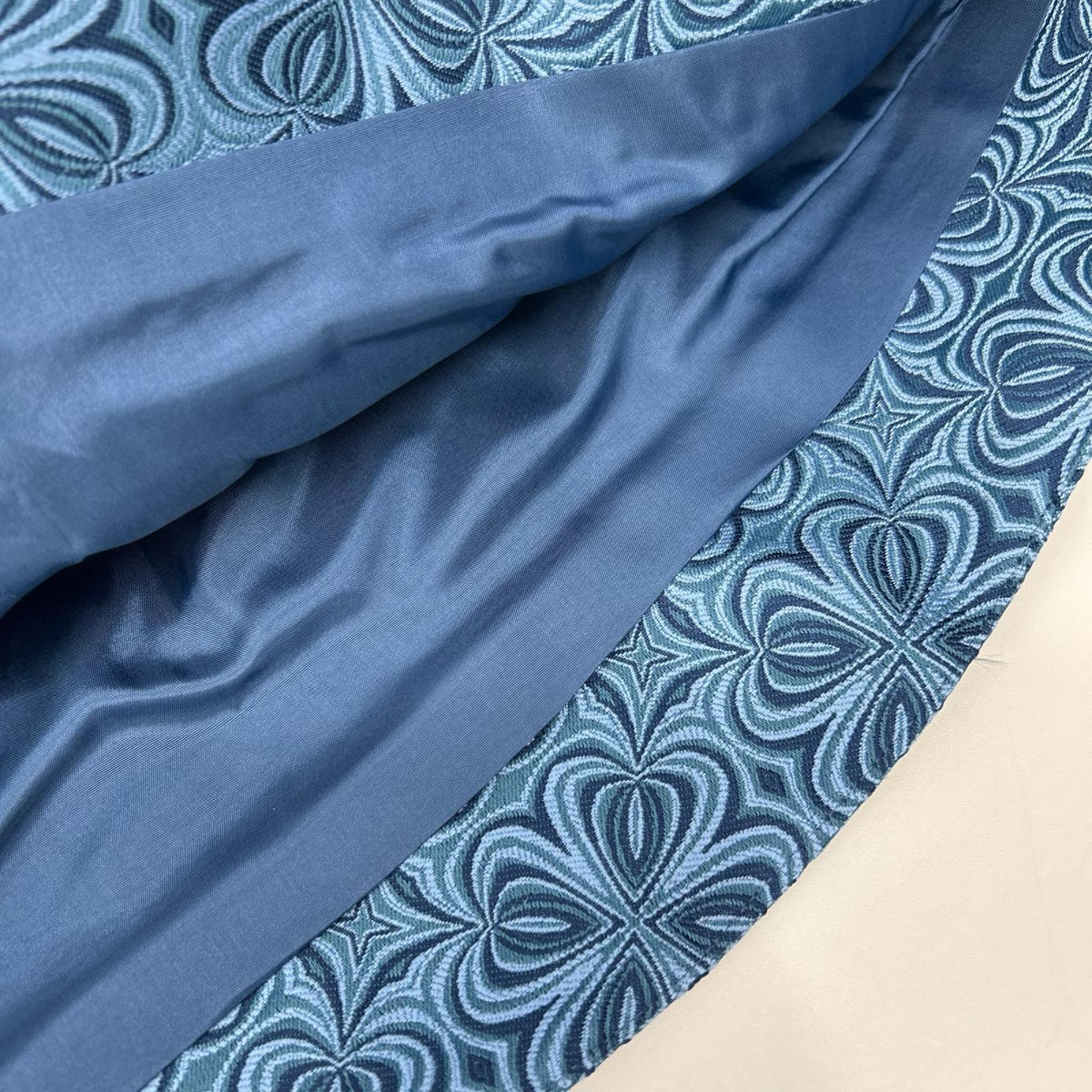 TARA JARMON Tara Jarmon Blue JULIYA Julia jacquard flare skirt skirt