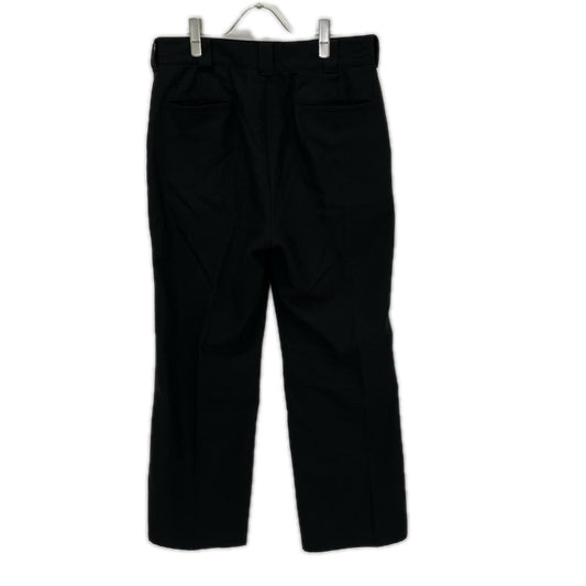SEEALL シーオール SAU41 PT182 ブラック ウール混 エッセンシャル フレアパンツ ボトムス