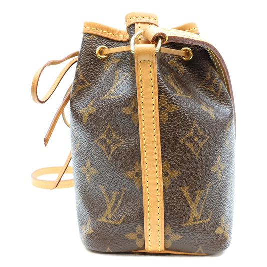 LOUIS VUITTON ルイヴィトン 19年 M41346 モノグラム ナノ ノエ ショルダーバッグ ショルダーバッグ