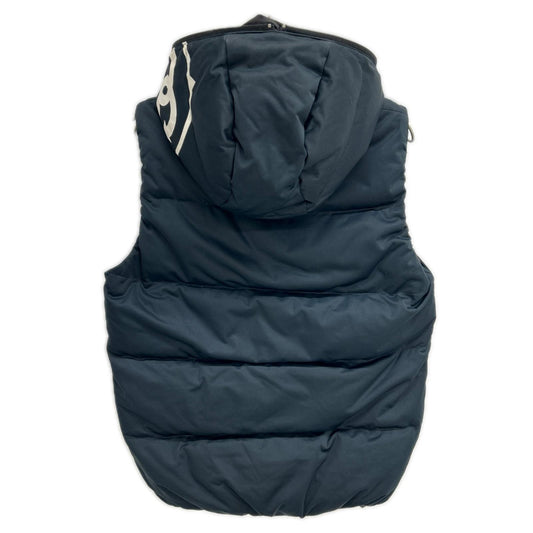 stussy ステューシー DFL-3980ST ×DESCENTE ネイビー リバーシブル ダウンベスト ベスト