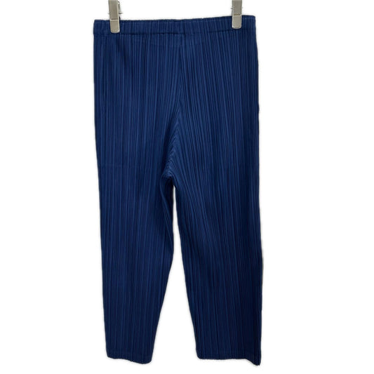 PLEATS PLEASE プリーツプリーズ PP61-JF451 ブルー プリーツ加工 パンツ ボトムス