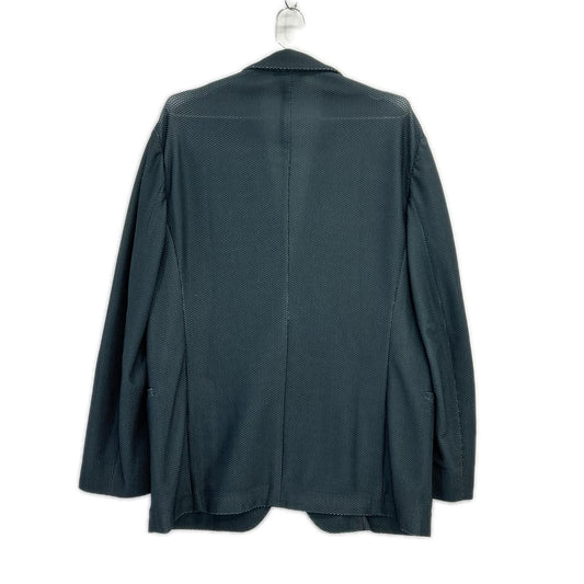 GIORGIOARMANI ジョルジオアルマーニ 8WGGG001 ダークグリーン ストレッチ テーラードジャケット ジャケット