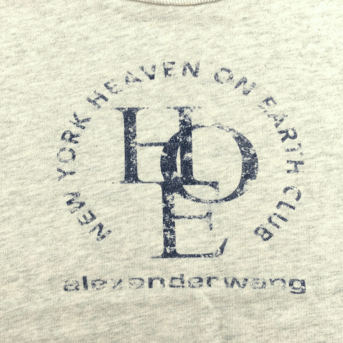 ALEXANDER WANG アレキサンダーワン 4CC2251564 グレー ノースリーブ スウェット シャツ トップス