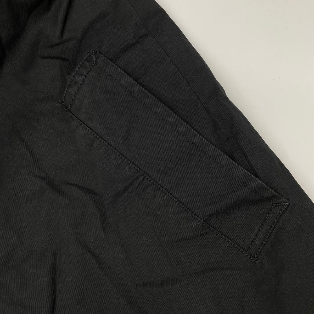Yohji Yamamoto POUR HOMME ヨウジヤマモトプールオム HH-J61-045 08SS REPLICA ブラック スタンドカラー エポーレットデザイン ミリタリー コート ジャケット