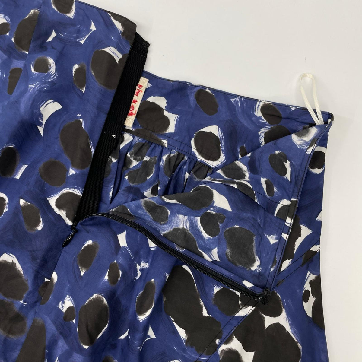 MARNI マルニ ブルー GOMA0476A0 総柄 スカート スカート