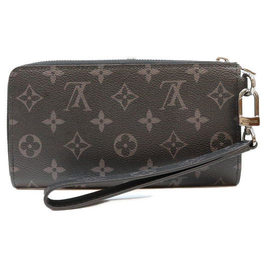 LOUIS VUITTON ルイヴィトン M80994 ブラック モノグラムエクリプス ジッピードラゴンヌ ロングウォレット 長財布 長財布(小銭入れあり)