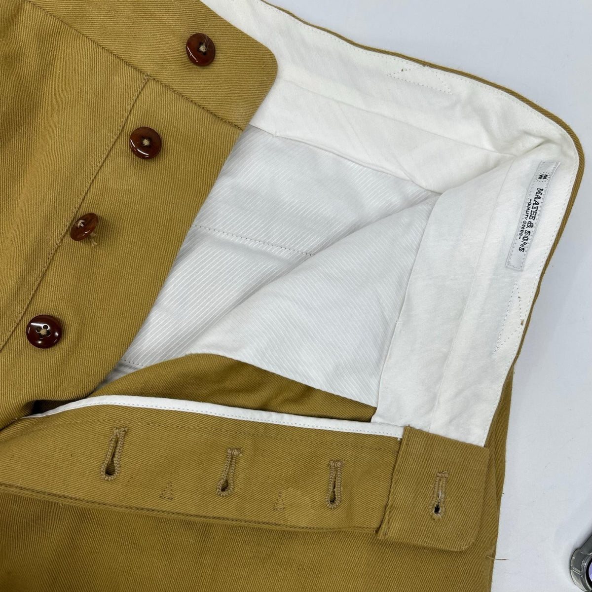 MAATEE&SONS マーティーアンドサンズ MT3103-0207B ベージュ 俺のCHINO-PAN ボトムス