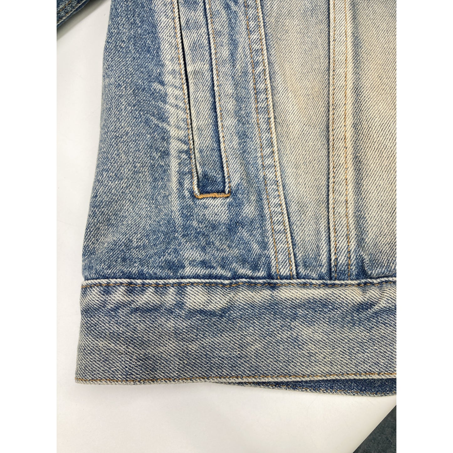 BALENCIAGA バレンシアガ ブルー 583431 デニムジャケット ジャケット 40