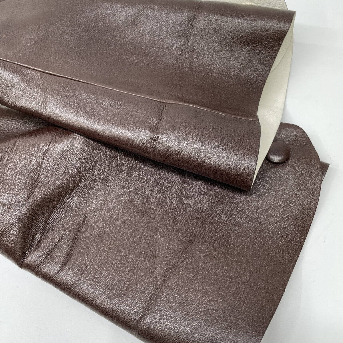 TOD'S トッズ ブラウン ラムレザー ジャケット ジャケット 40