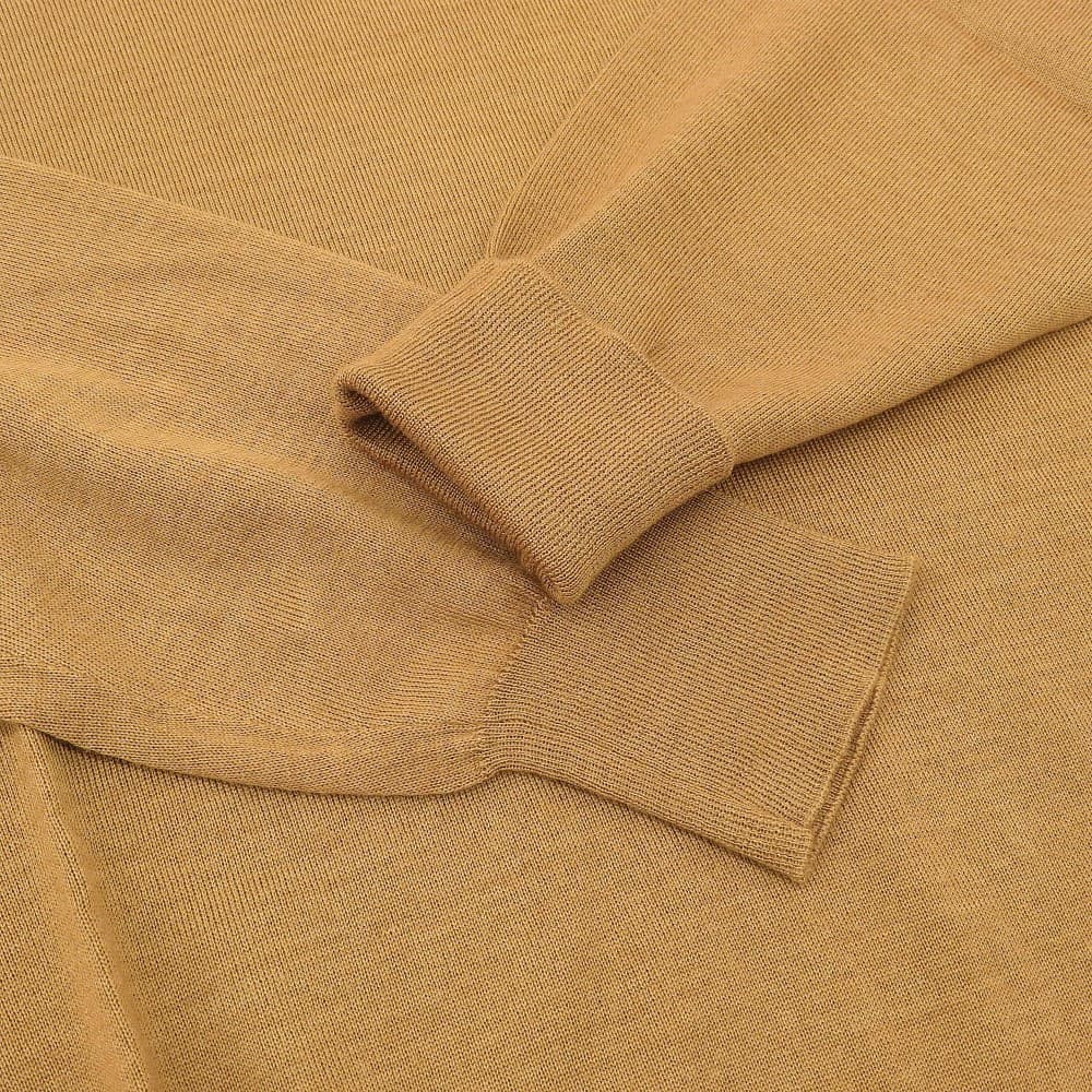 TOD'S トッズ 美品 カシミヤシルク タートルネックニット トップス レディース ブラウン 48 トップス 48