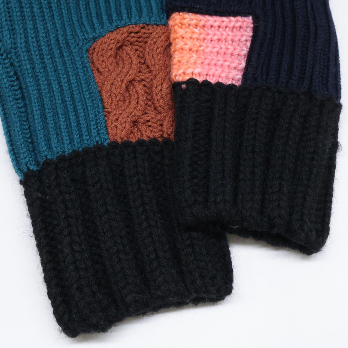 DSQUARED2 ディースクエアード 【美品/国内正規】S75HA1082 パッチワーク ニットカーディガン/ トップス XS