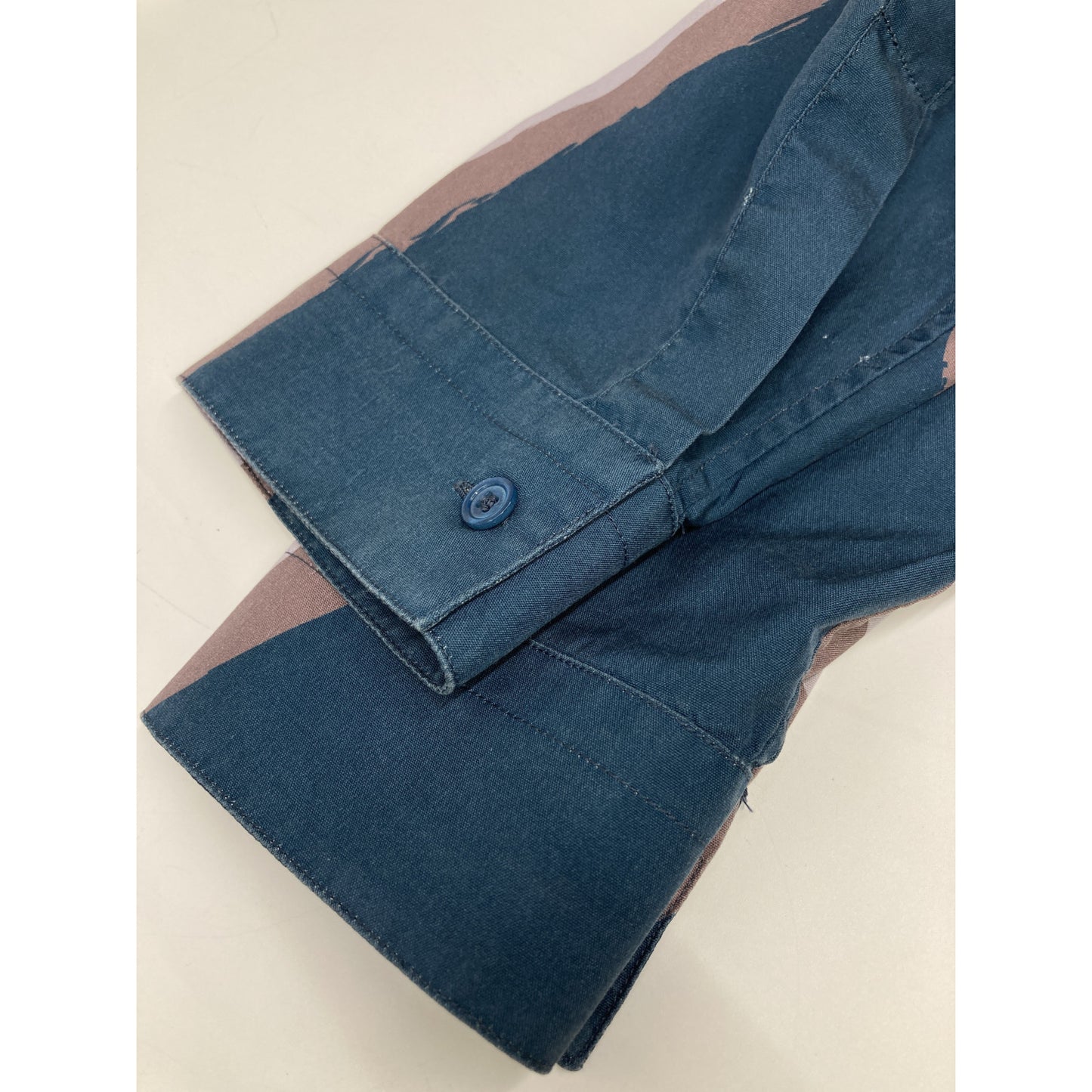 berluti ベルルッティ マルチカラー 総柄シルク100 長袖シャツ トップス 39