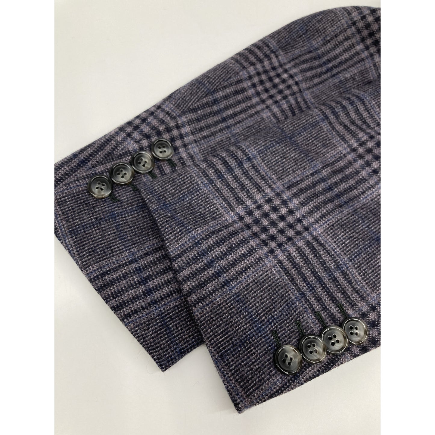 Brioni ブリオーニ パープル COLOSSEO チェック柄 ウールジャケット ジャケット 48