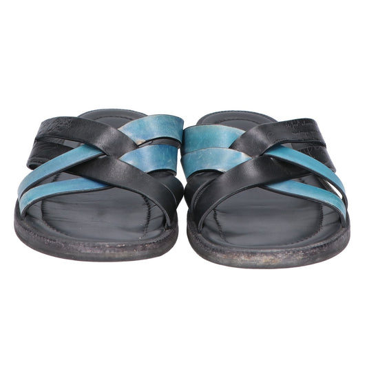 Berluti Sifnos Scritto Leather Sandals/Shoes