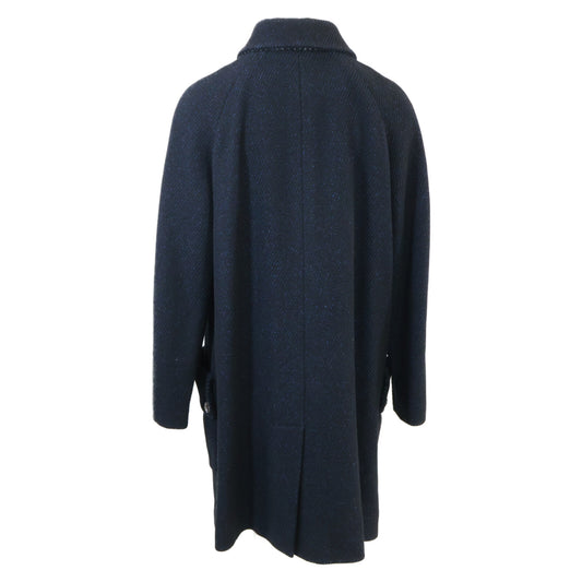 P33927 Silk Blend Coat Coat 38 Women's