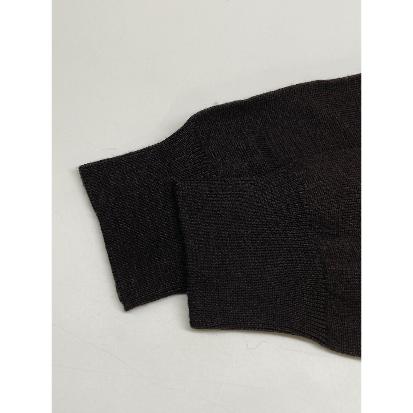 GUCCI グッチ ブラウン カシミヤシルク タートルネックニット トップス M