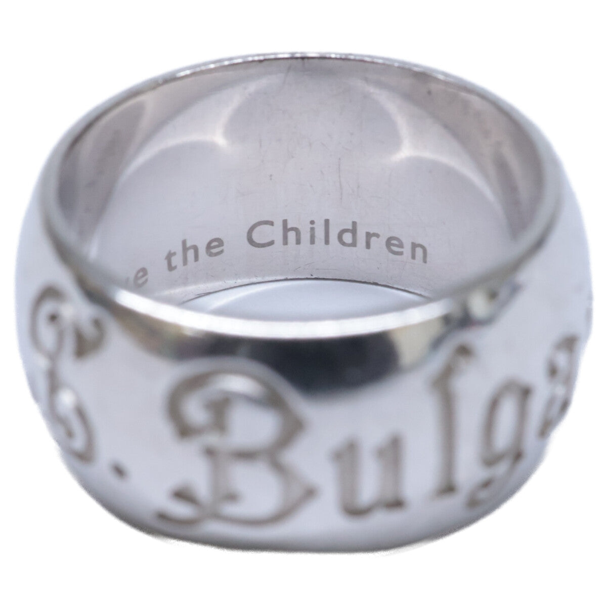BVLGARI ブルガリ SV925 セーブザチルドレン リング 指輪