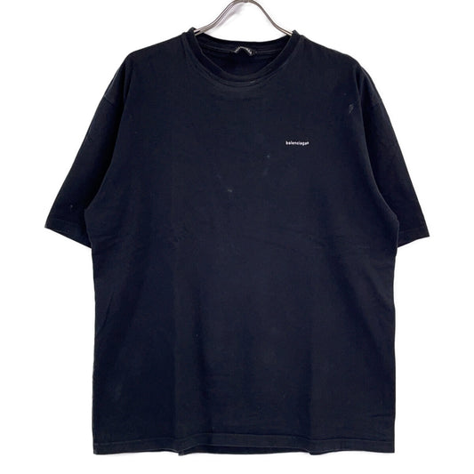 19年製 ブラック 594579 小文字ロゴ 半袖Tシャツ トップス L メンズ