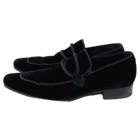 Yves Saint Laurent Yves Saint Laurent rive gauche 0138 Velour Loafer Shoes