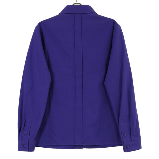 SAINT LAURENT PARIS サンローランパリ 21年 パープル 679891 ミリタリーシャツジャケット ジャケット