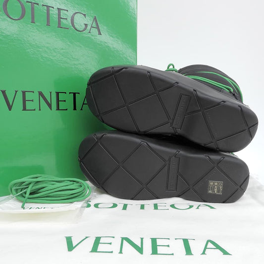 BOTTEGA VENETA ボッテガヴェネタ 新品同様 パドル ボンバー ブーツ シューズ レディース 黒 ブラック 36 シューズ