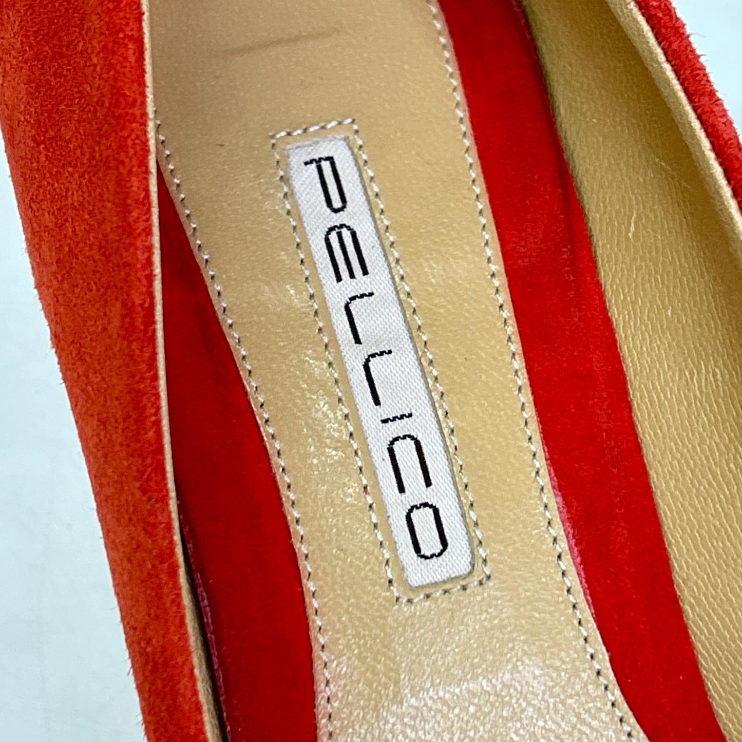PELLICO 派丽高 【美品】ANDREA 安德烈 绒面革尖头高跟鞋
