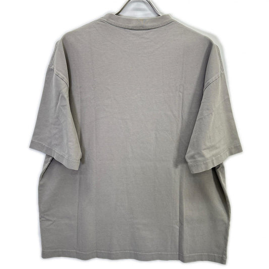 BALENCIAGA バレンシアガ 612966 ロゴ刺繍 クルーネック Tシャツ トップス
