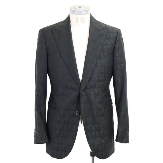 LOUIS VUITTON ルイヴィトン 【国内正規/23年製】RM232F R54 HPFJ8E/HPFP8W ロゴ総柄 ウール 2Bシングル スーツ セットアップ
