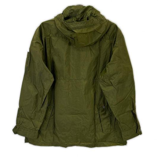 Engineered Garments エンジニアードガーメンツ カーキ ナイロン フィッシングオーバーシャツ ジャケット