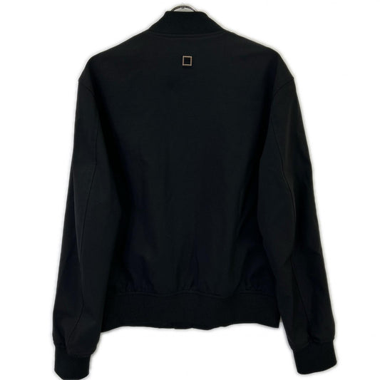 WOOYOUNGMI Wooyoungmi W201JP07901B Black D-Ring Bomber Jacket