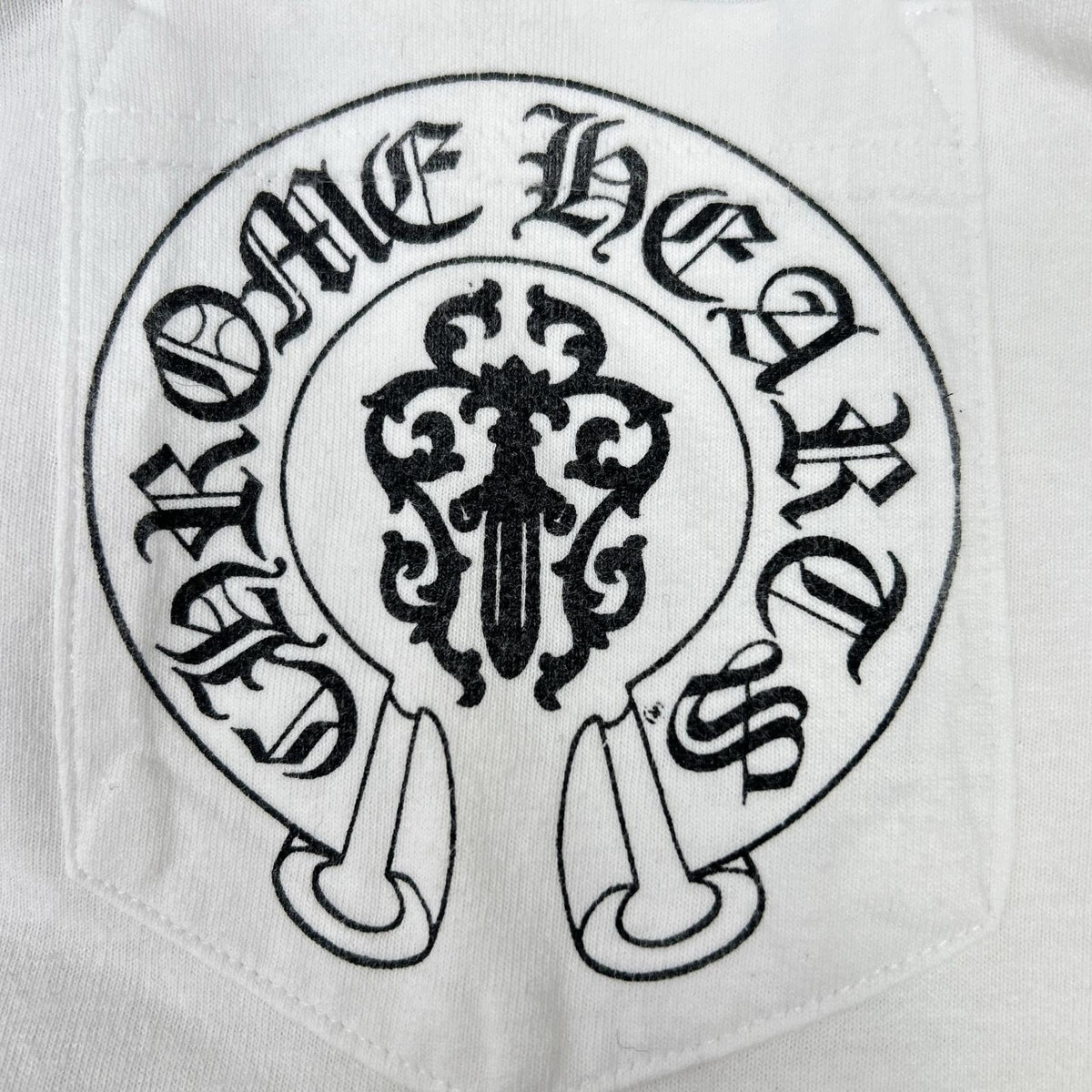 Chrome hearts クロムハーツ 2212-304-0664 アメリカンフラッグ クルーネック ポケットTシャツ トップス