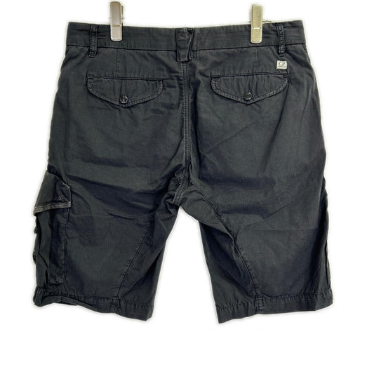 C.P.COMPANY シーピーカンパニー 08CMBE334A ブラック カーゴハーフパンツ ボトムス
