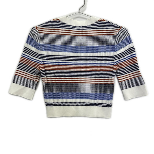 CHANEL P70351 K10014 Border Coco Mark Summer Knit Top