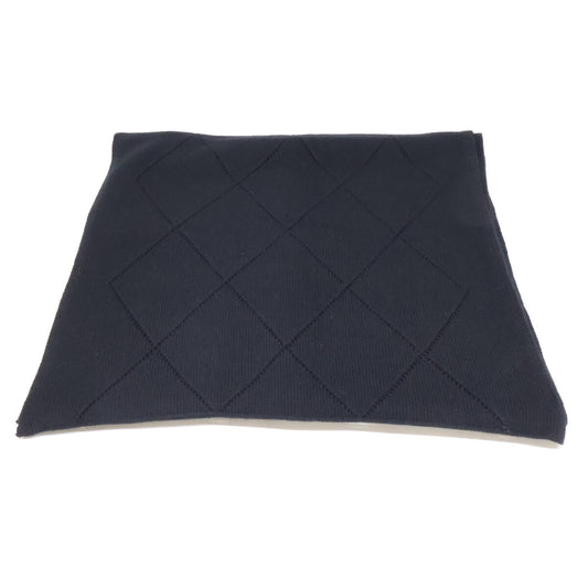 CHANEL シャネル 【美品】ココマーク カシミヤ マフラー