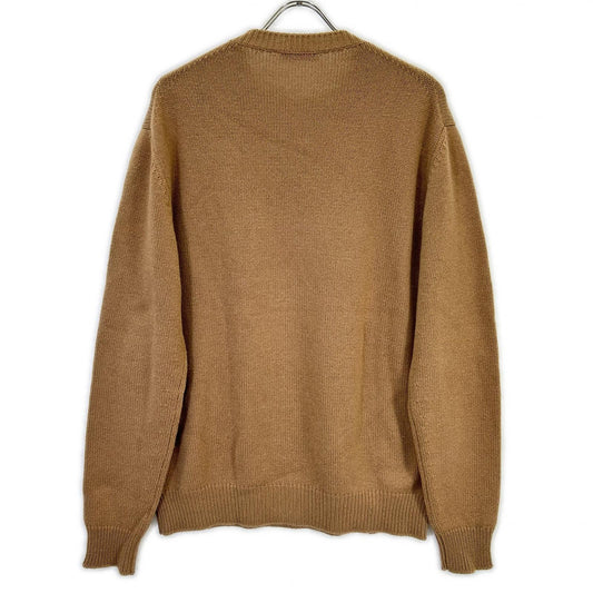 2024 UMB424 Logo Embroidered Cashmere Knit Sweater Top 50 Men's