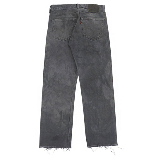 LEVI'S Levi's Made in USA 1996 Button Back 522 Color Denim Pants Bottoms Men's Gray W31 L32 501-0613 Bottoms