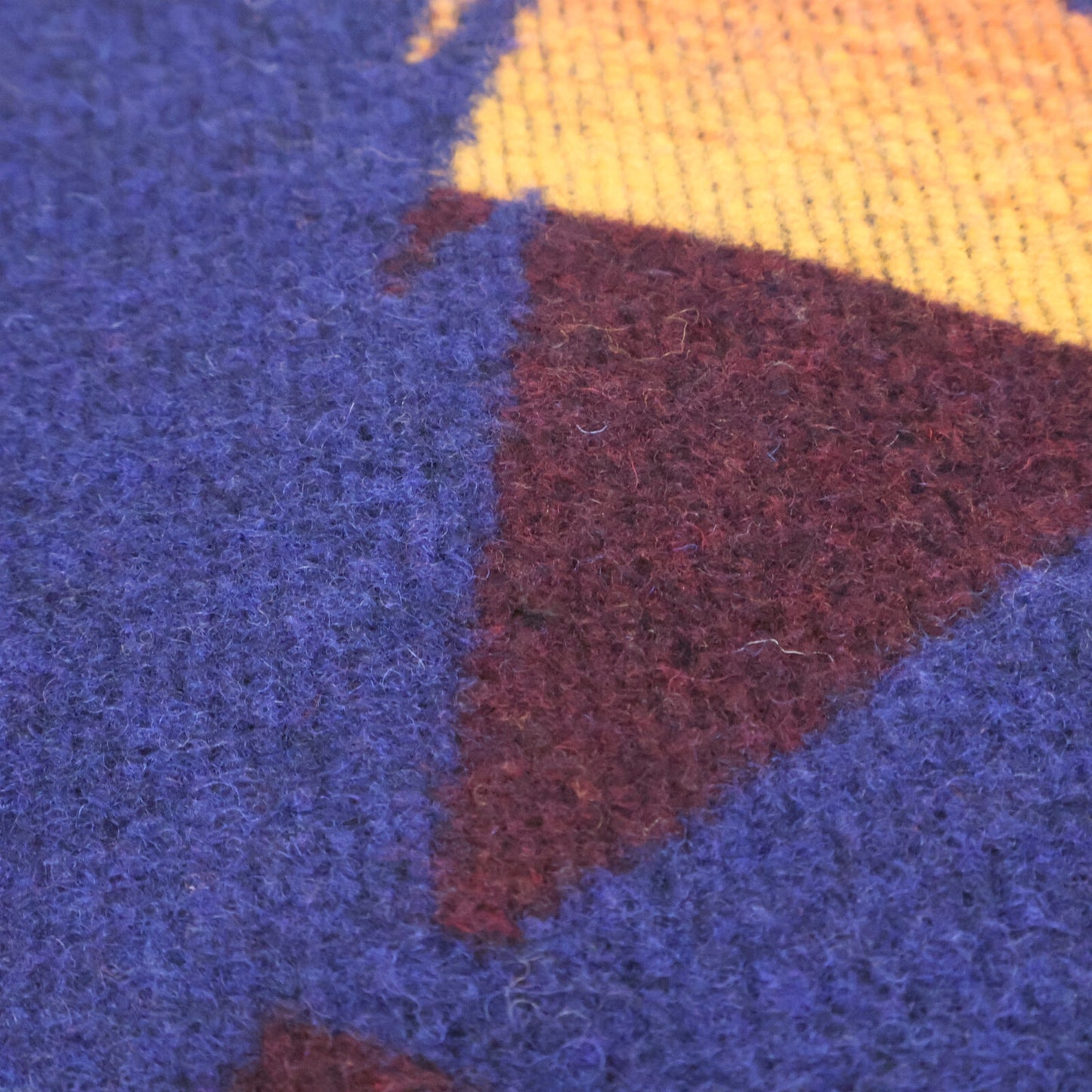 POLO RALPH LAUREN Made in Italy Native Pattern Wool Scarf