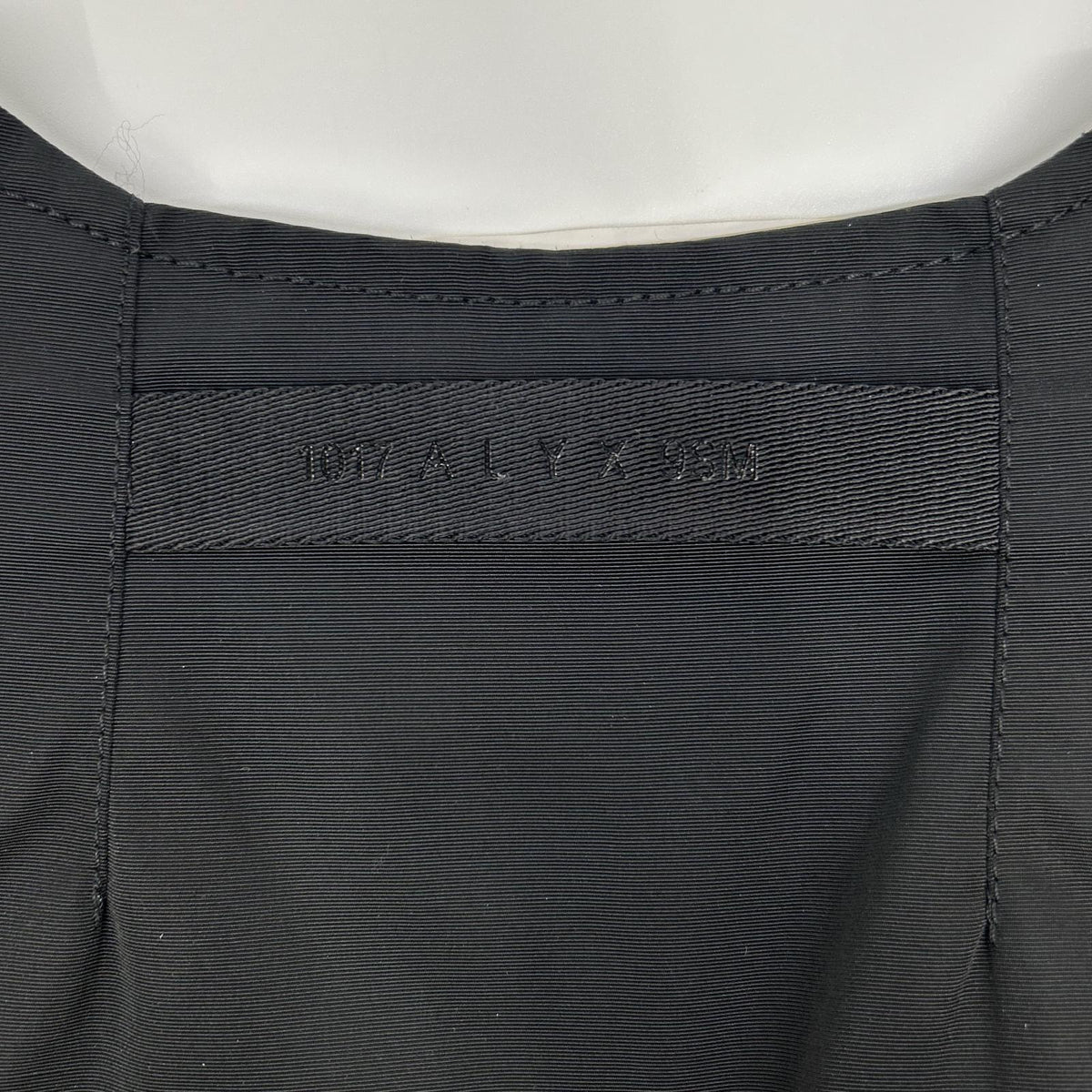 1017 ALYX 9SM アリクス S19-ALYX-AAM ブラック アタッチメントベルト ナイロンベスト ベスト