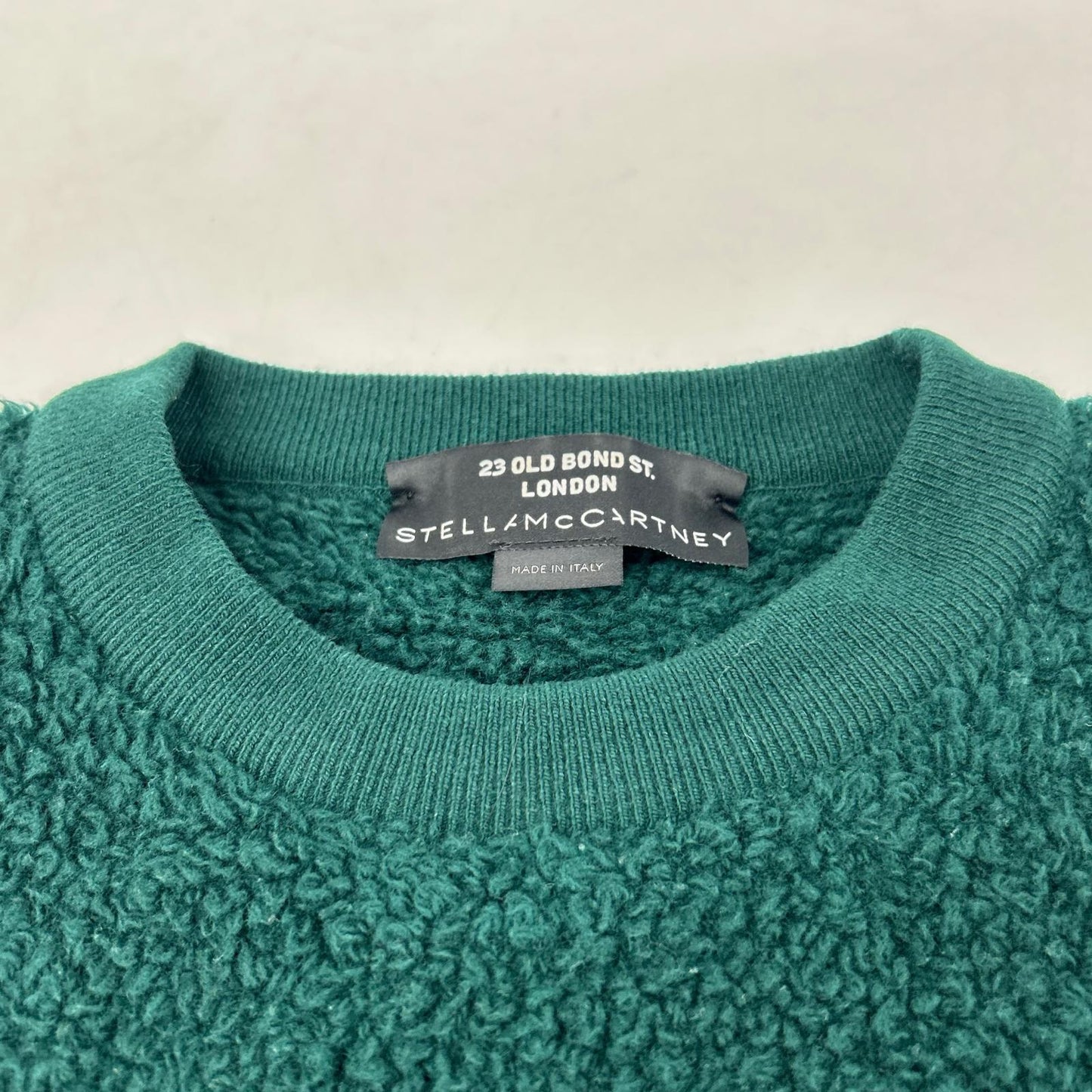 STELLA McCARTNEY ステラマッカートニー 20213UX1102 グリーン ボアクルーネックスウェット トップス