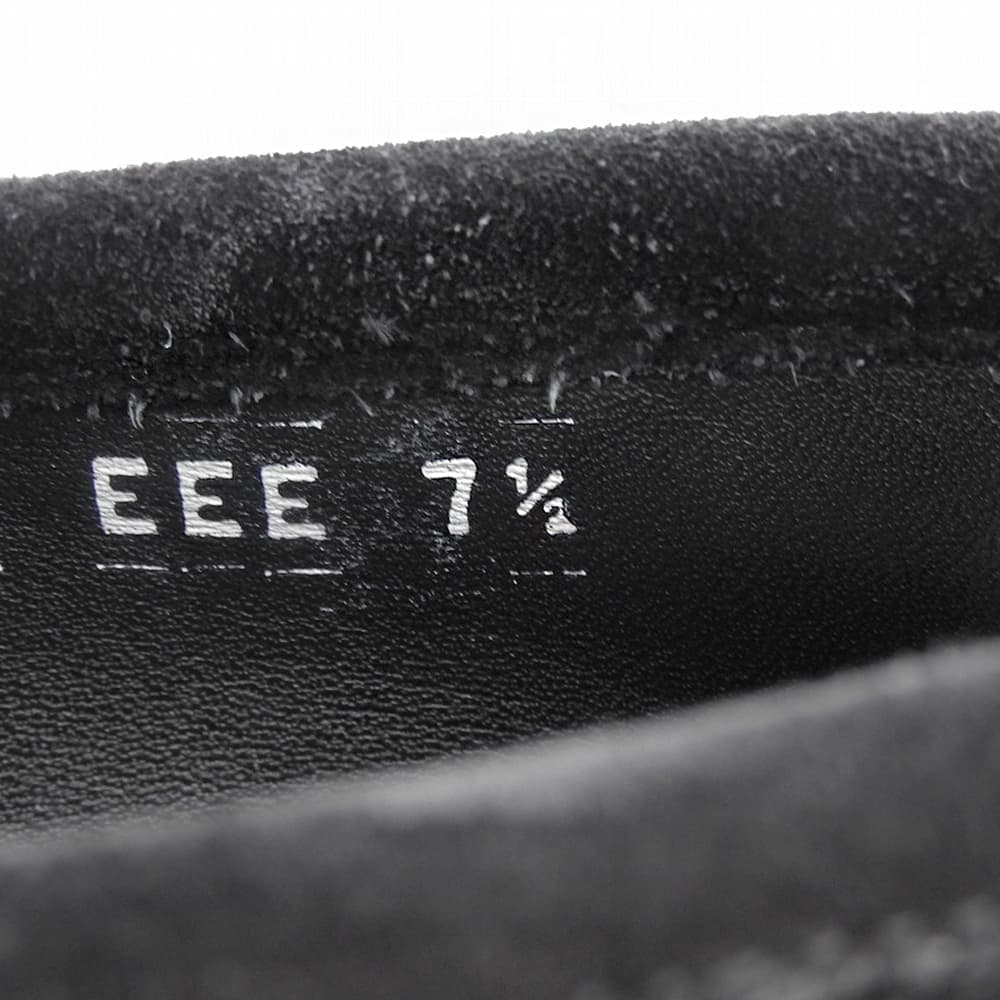 Salvatore Ferragamo Salvatore Ferragamo Gancini hardware suede loafers shoes men's black 7 1/2 UR24069 shoes