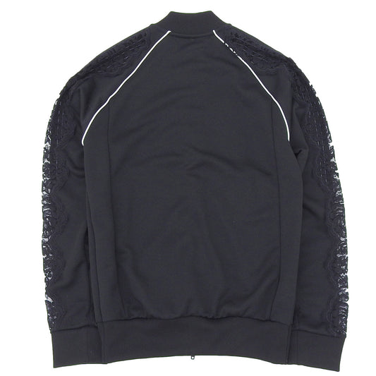 ADIDAS BY STELLA McCARTNEY アディダスバイステラマッカートニー シースルーレースジャージ トップス レディース 黒 ブラック XS 536035 トップス