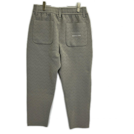 MARK&LONA Mark & Lona MCM-6A-AT54 MRPT | MEN gray Milano-rib pants bottoms
