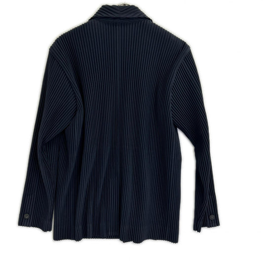 HOMME PLISSE ISSEY MIYAKE オムプリッセ イッセイミヤケ HP55JD201 ネイビー BASICS プリーツテーラードジャケット ジャケット