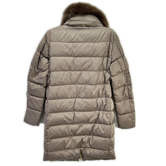 HERNO ヘルノ PI0497D POLAR TECH ファー付 レイヤード ダウンコート コート