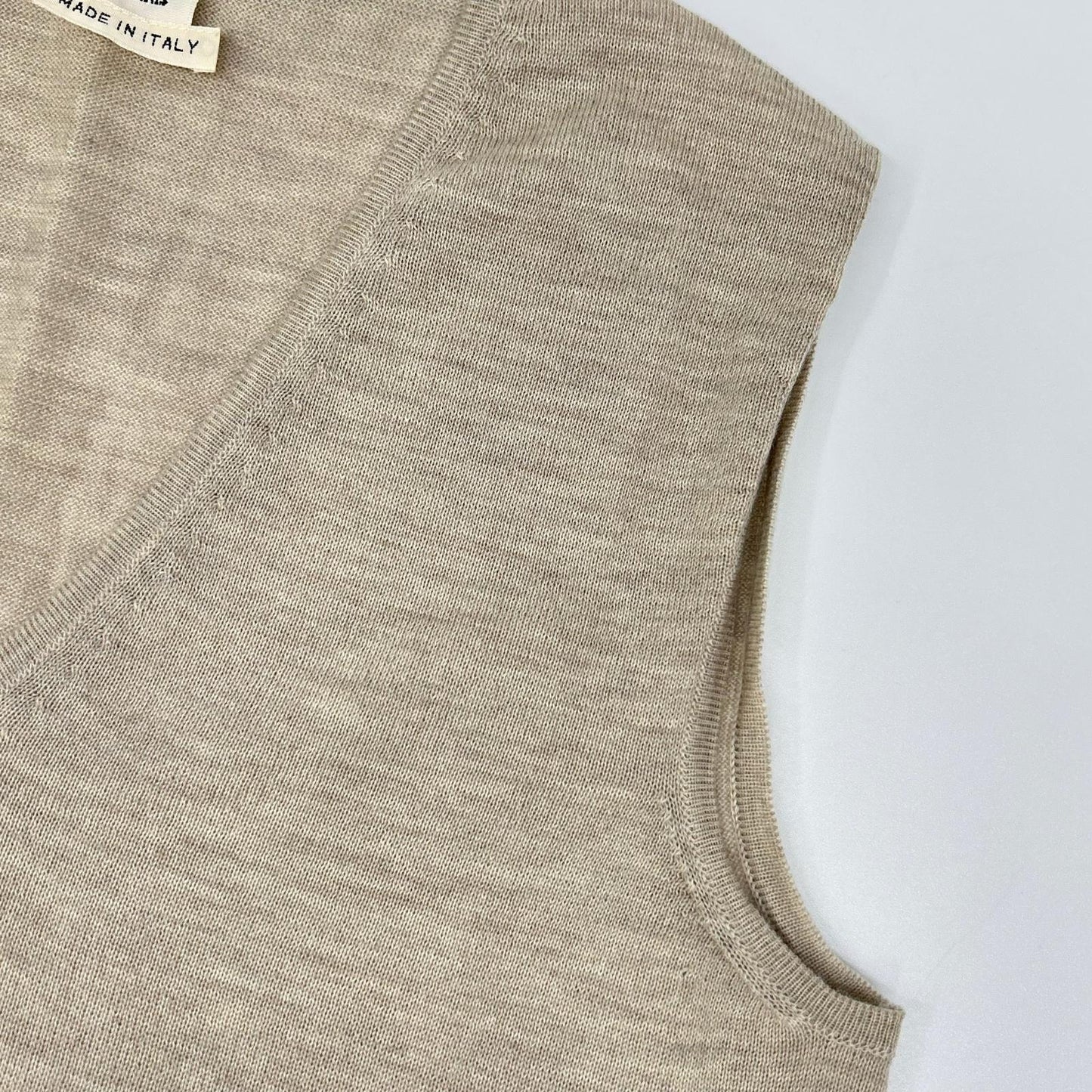 HERMES エルメス Lemaire Era H-Logo Silk Knit Vest Vest